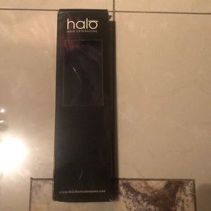 Halo hair extensions 20 in natural black